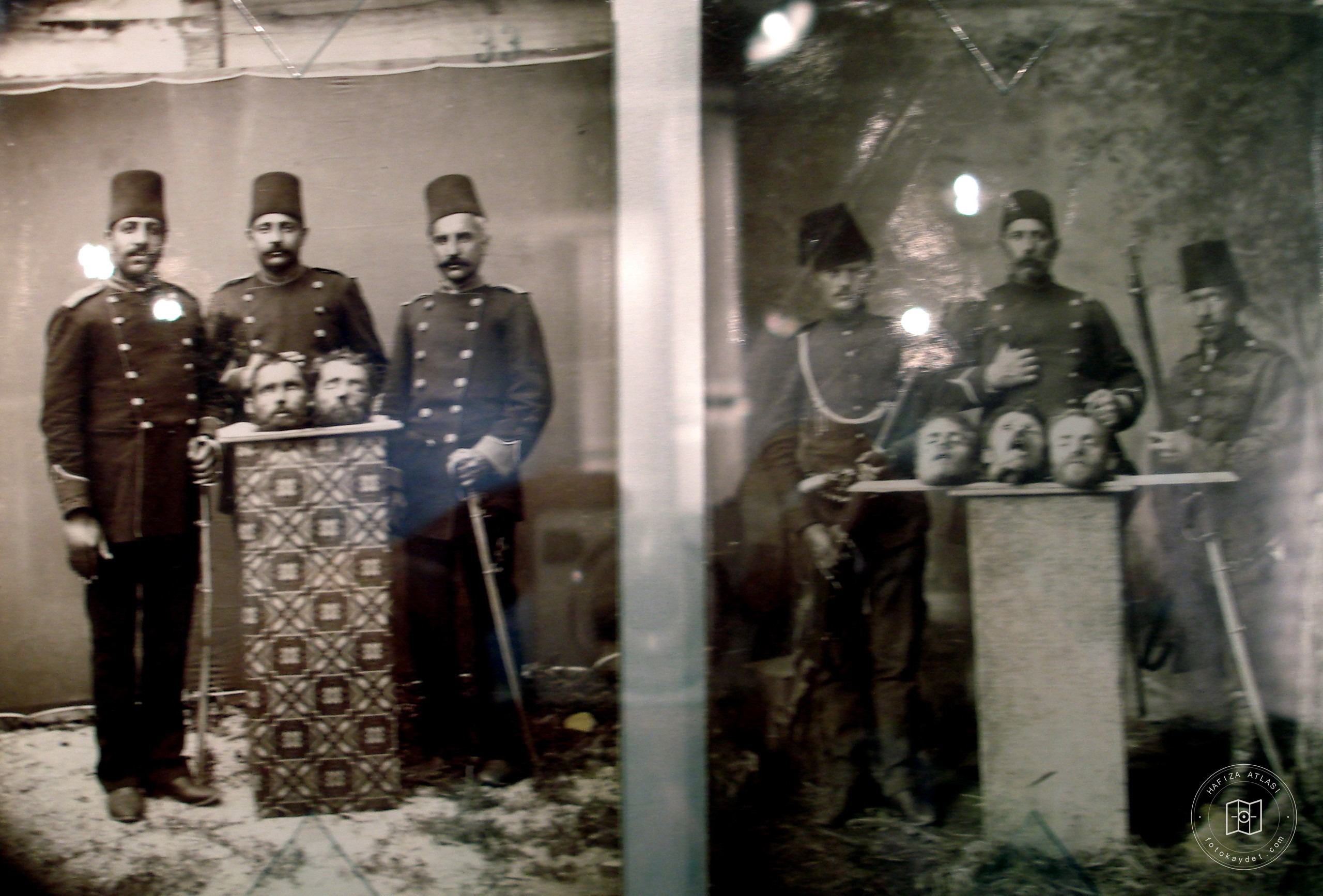 Turkish officers and Committees killed