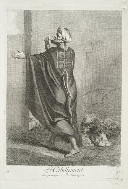 Ottoman People, Soldiers, Officers, Costumes — Portrait from the archive