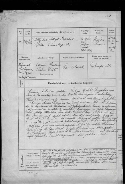 Mihrimah Sultan Mosque, edirnekapı Mosque — Document