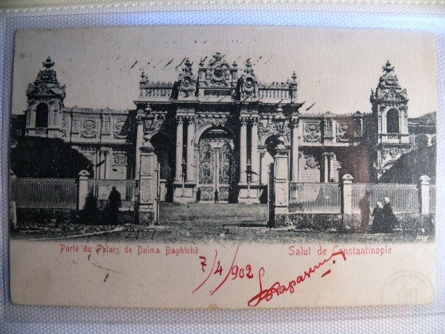 Dolmabahçe and Çırağan — Archive image