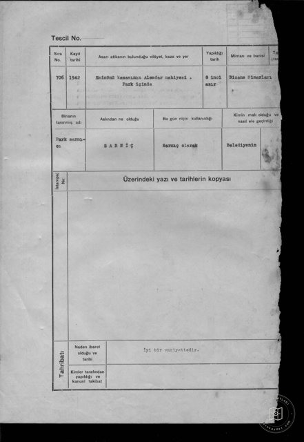 PARK Cistern — Document