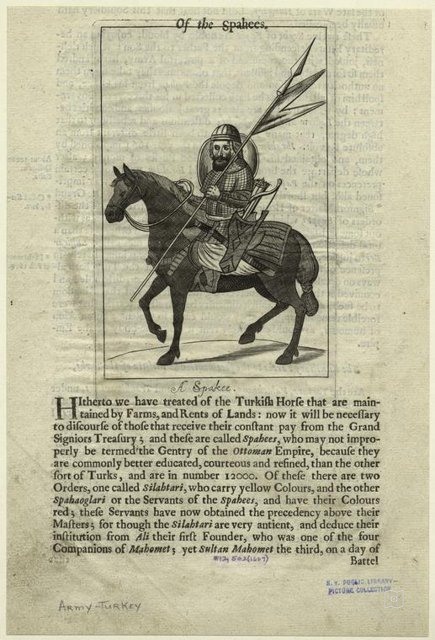 Ottoman People, Soldiers, Officers, Costumes — Portrait from the archive