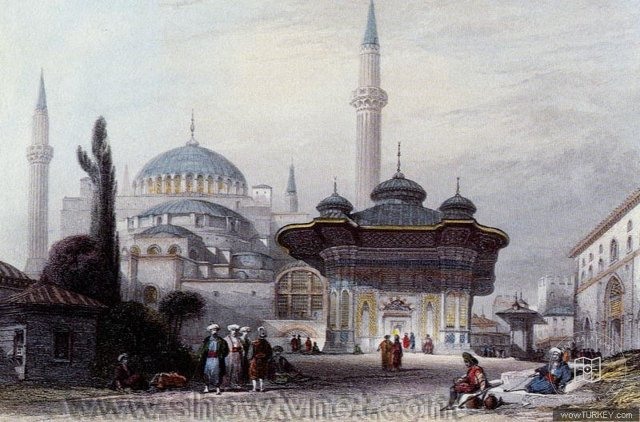 Topkapi Sarayinin Onu 3 Ahmed Çeşmesi