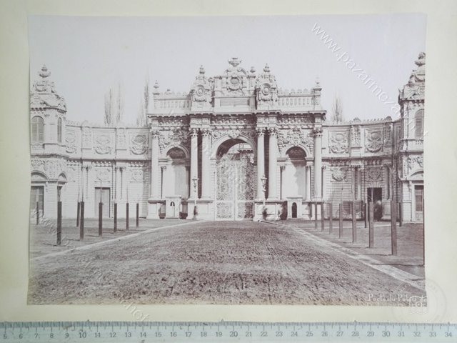 Dolmabahçe and Çırağan — View from the archive