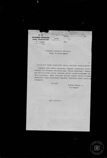 MUSALLA MEDRESE AND VOCATIONAL — Document