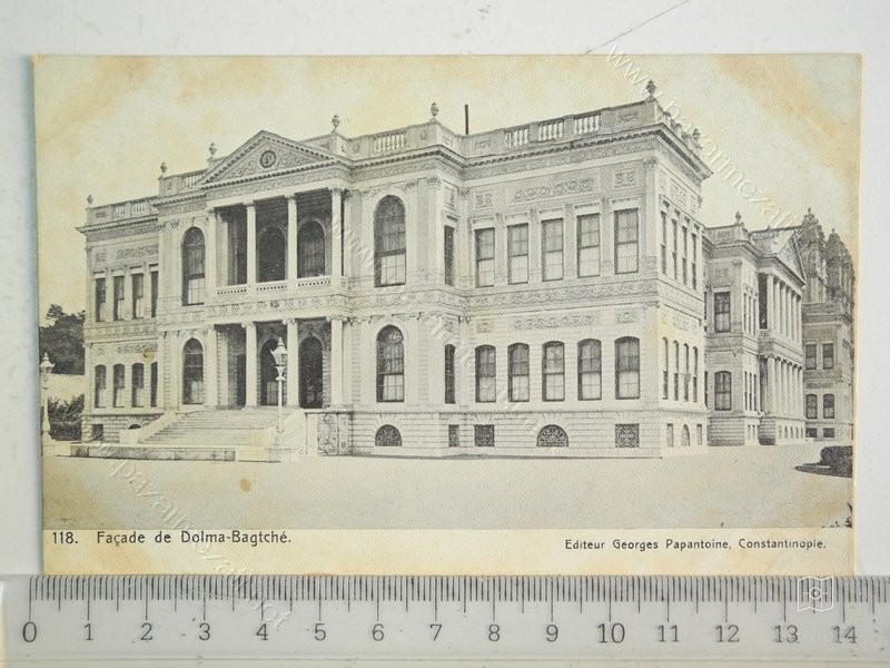Dolmabahçe ve Çırağan — Arşivden bir görünüm