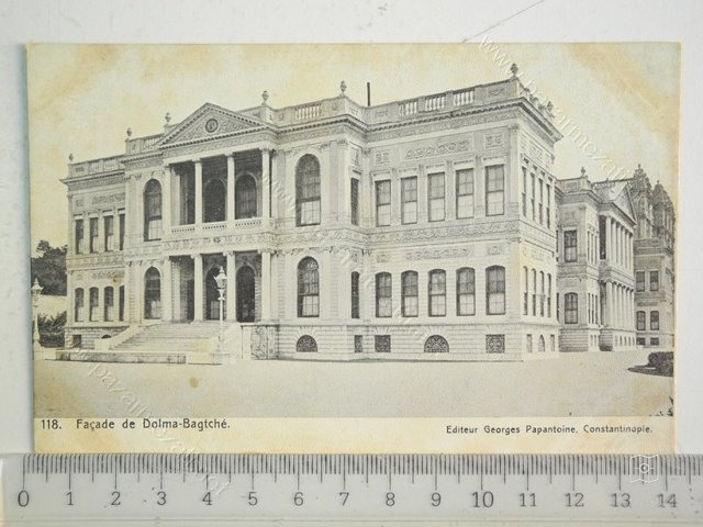Dolmabahçe and Çırağan — View from the archive