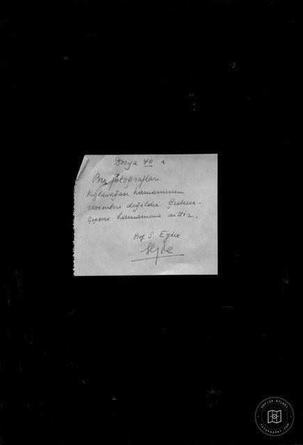 KIZLAR AĞASI HAMAMI — Document