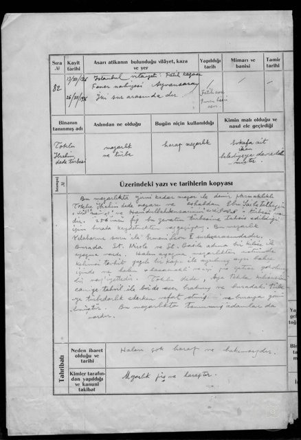 TOKLU IBRAHİM DEDE Tomb — Document