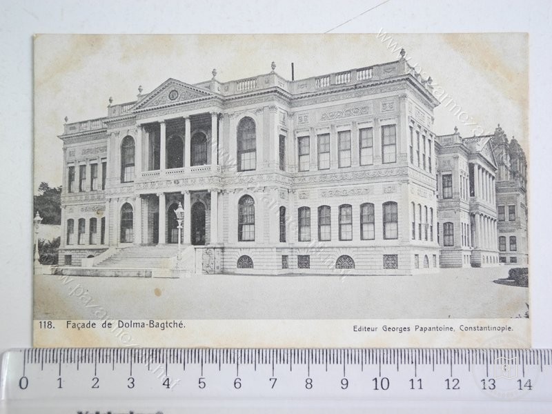 Dolmabahçe ve Çırağan — Arşivden bir görünüm