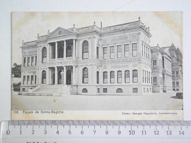 Dolmabahçe and Çırağan — View from the archive