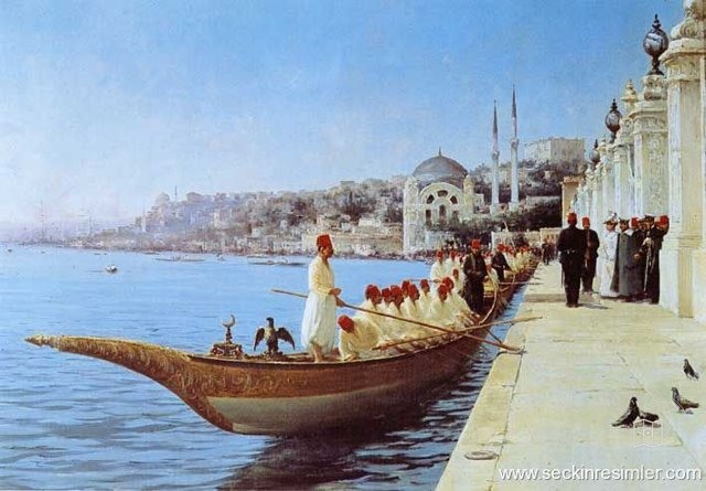 Dolmabahçe and Çırağan — View from the archive