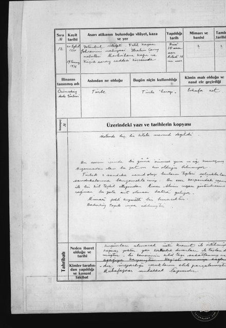 ÖRÜMCEKSİZ DEDE Tomb — Document