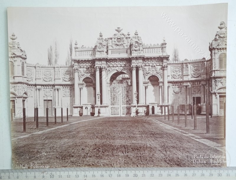 Dolmabahçe ve Çırağan — Arşivden bir görünüm