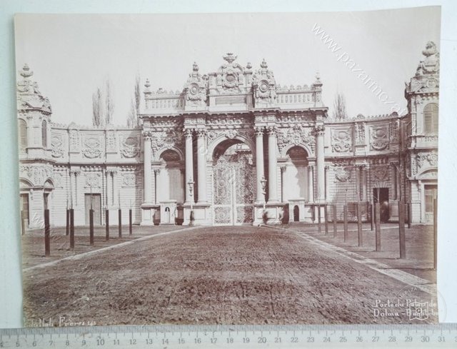 Dolmabahçe and Çırağan — View from the archive