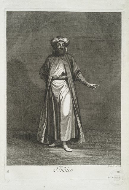 Ottoman People, Soldiers, Officers, Costumes — Portrait from the archive