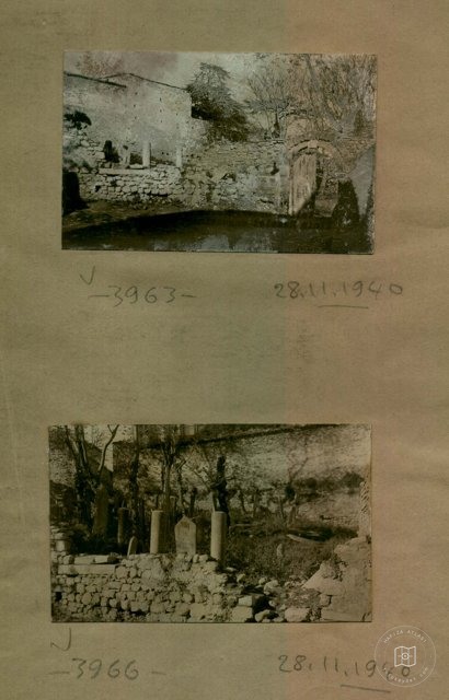 Cold Well Piri Mehmet Pasha Mosque, medresesi, kabristan — Archive image