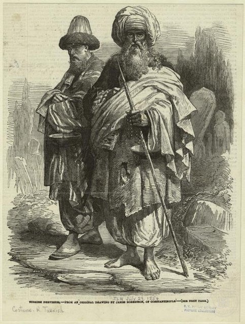 Ottoman People, Soldiers, Officers, Costumes — Portrait from the archive