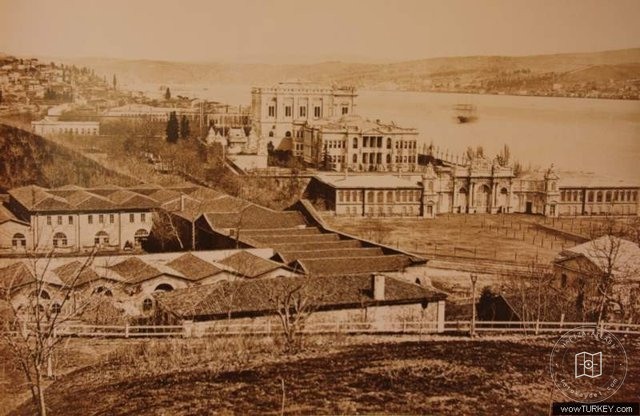 Dolmabahçe and Çırağan — View from the archive