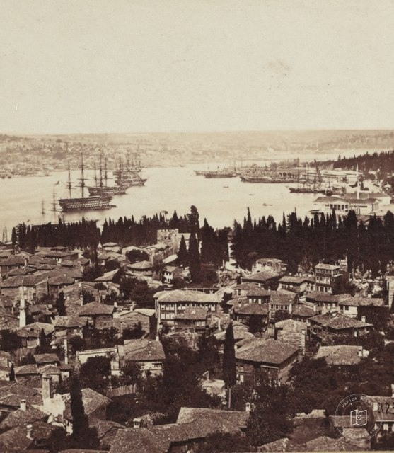 Galata Tower from Şişhane · 19th Century