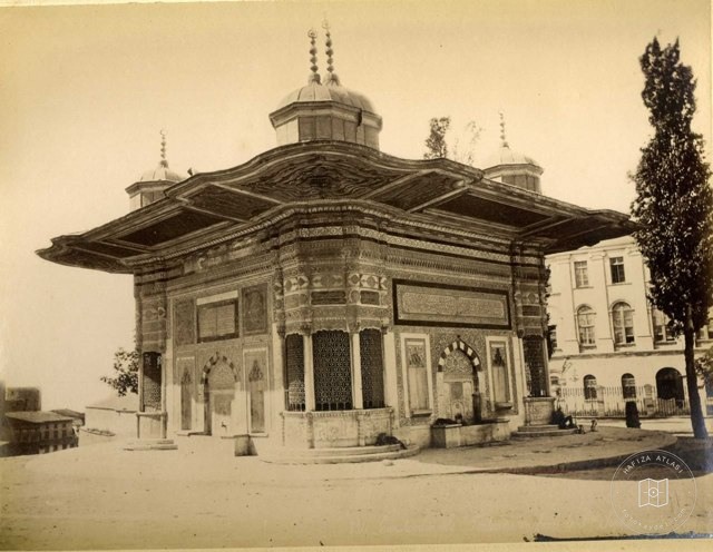 III. Ahmet Çeşmesi Felix Bonfils Fotoğrafı