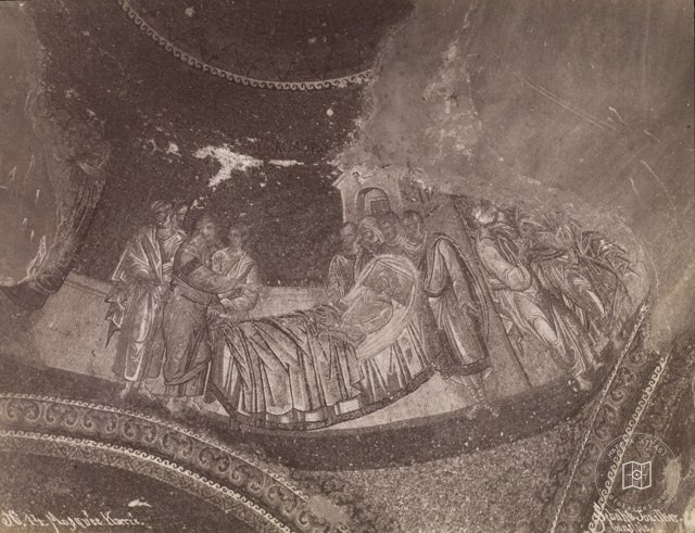 Mosaic from Kariye Mosque · Sébah & Joaillier Photo