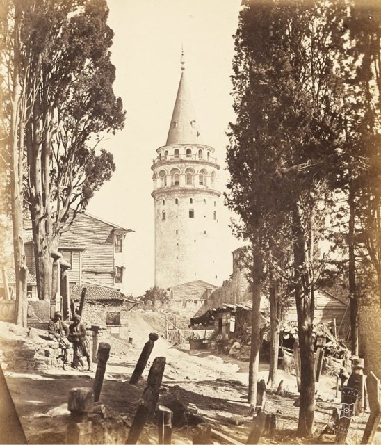 Galata Kulesi · 1854-1855 James Robertson