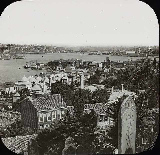 Eyüp ve Haliç Kıyıları · Levy et Fils Fotoğrafı · 1900 Civarı