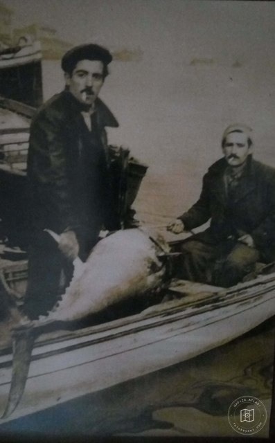 1950'li yıllarda Kasımpaşa'da torik çekenler