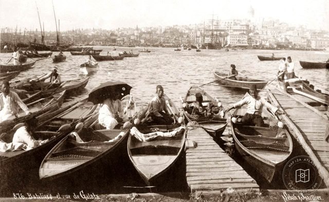 Eminönü’nden Galata · Sébah & Joaillier fotoğrafı