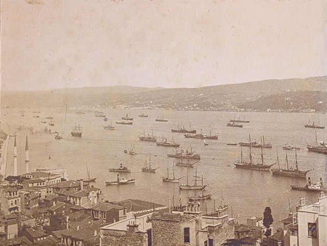 Alman Konsolosluğu Civarından Boğaziçi Panoraması
