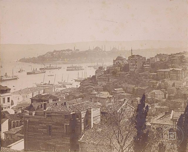 Alman Konsolosluğu Civarından Boğaziçi Panoraması