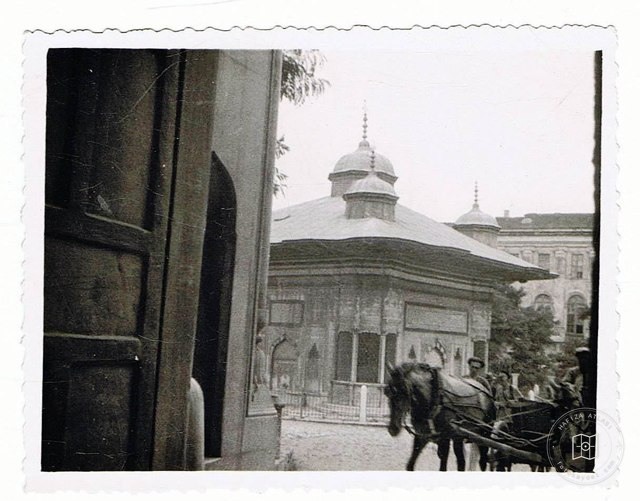 III. Ahmet Fountain from the entrance to Topkapı Sarayı · 1928