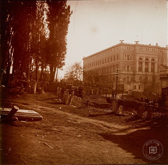 German Consulate and Ayaspaşa Cemetery Old Photo