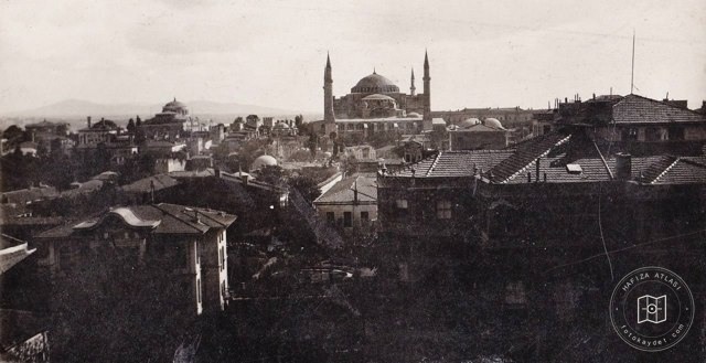 Istanbul View Ayasofya from Male High School
