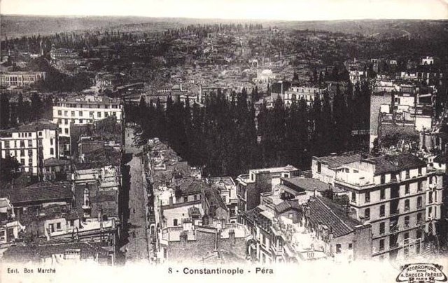 Galata Kulesi'nden Kasımpaşa - Şişhane Yönü, 1935
