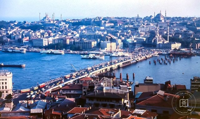 5. Galata Köprüsü Yapılırken · 1988