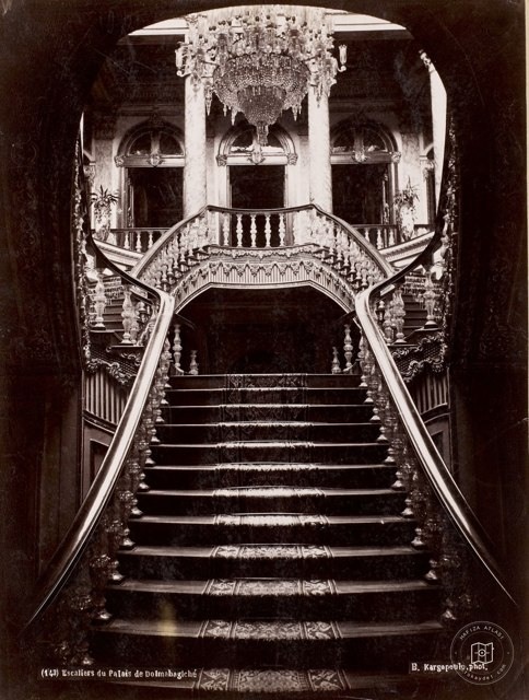 Dolmabahçe Sarayı Basile Kargopoulo Fotoğrafı 1875