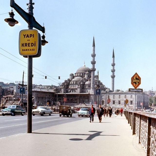 Yeni Cami Charles Samz Fotoğrafı · 1971