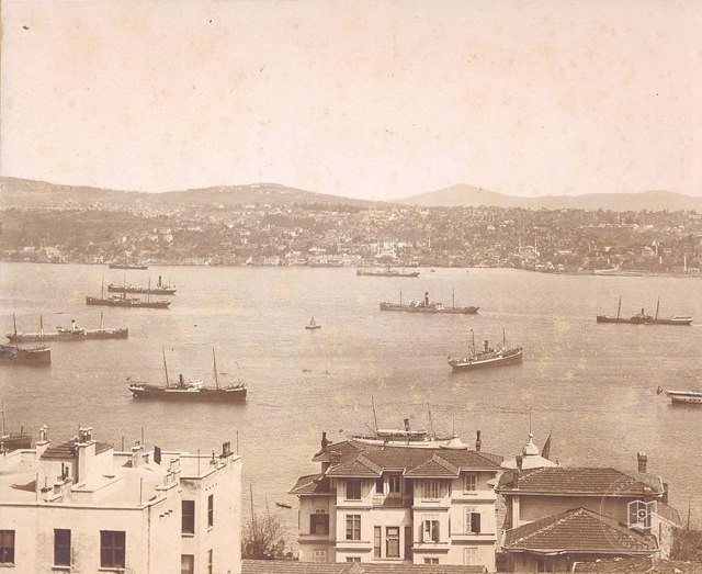 Alman Konsolosluğu Civarından Boğaziçi Panoraması