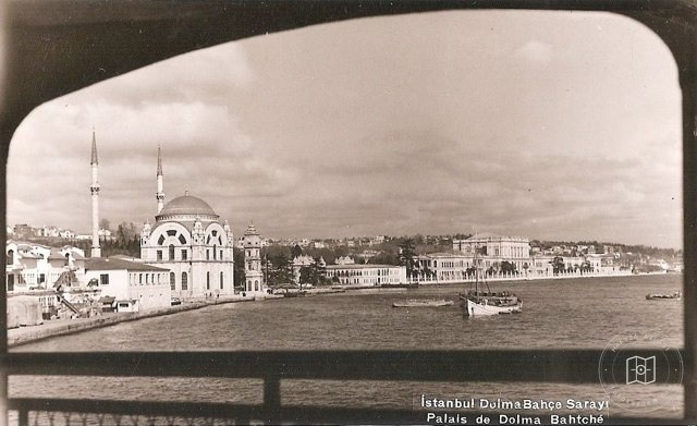 Dolmabahçe Denizden Görünümü