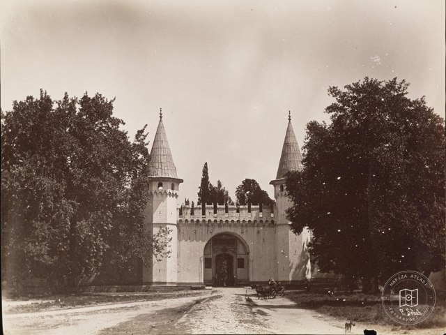 Babüsselam, Topkapı Sarayı · Pascal Sébah Fotoğrafı