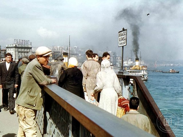 Galata Köprüsü Üzeri · 1956