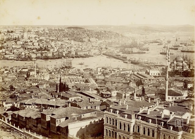 Beyazıt Kulesi'den Eminönü · 19. Yüzyıl