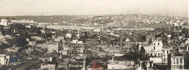 Bozdoğan Kemeri Üzerinden Manzara, 1918