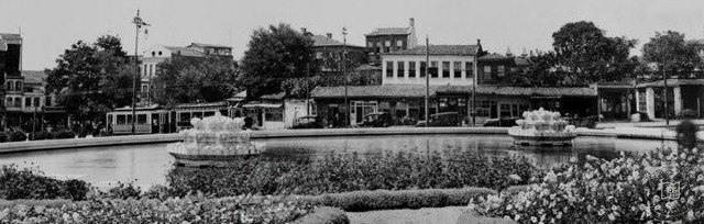1940’ların başlarında Beyazıt Meydanı ve Havuz
