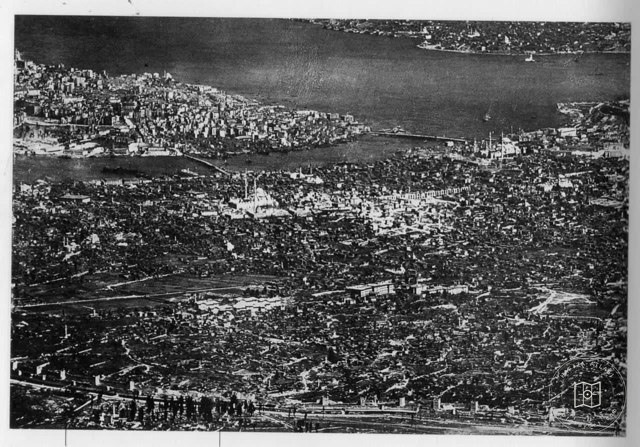 Tarihi Yarımada Havadan Görünümü · 1914 Senesi