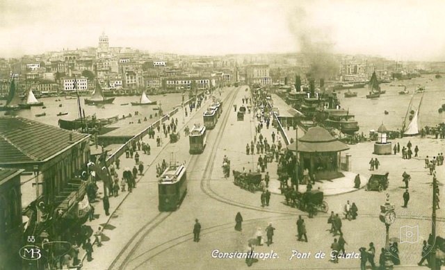 4. Galata Köprüsü >1912