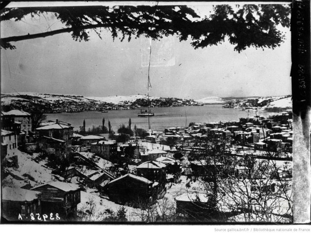 Beylerbeyi ve Karda Boğaziçi · 1931 Agence de presse Meurisse fotoğrafı