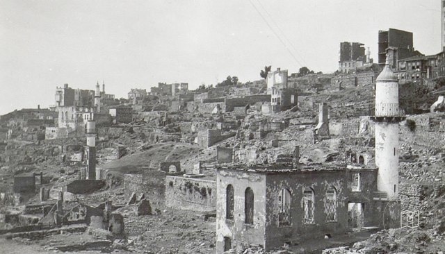 1915 Büyük Cihangir Yangını Sonrası Vadiden Görüntüler